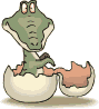 coccodrillo uovo.gif